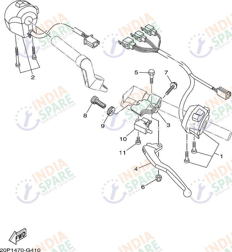 HANDLE SWITCH & LEVER